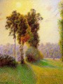 Puesta de sol en enviado charlez eragny 1891 Camille Pissarro
